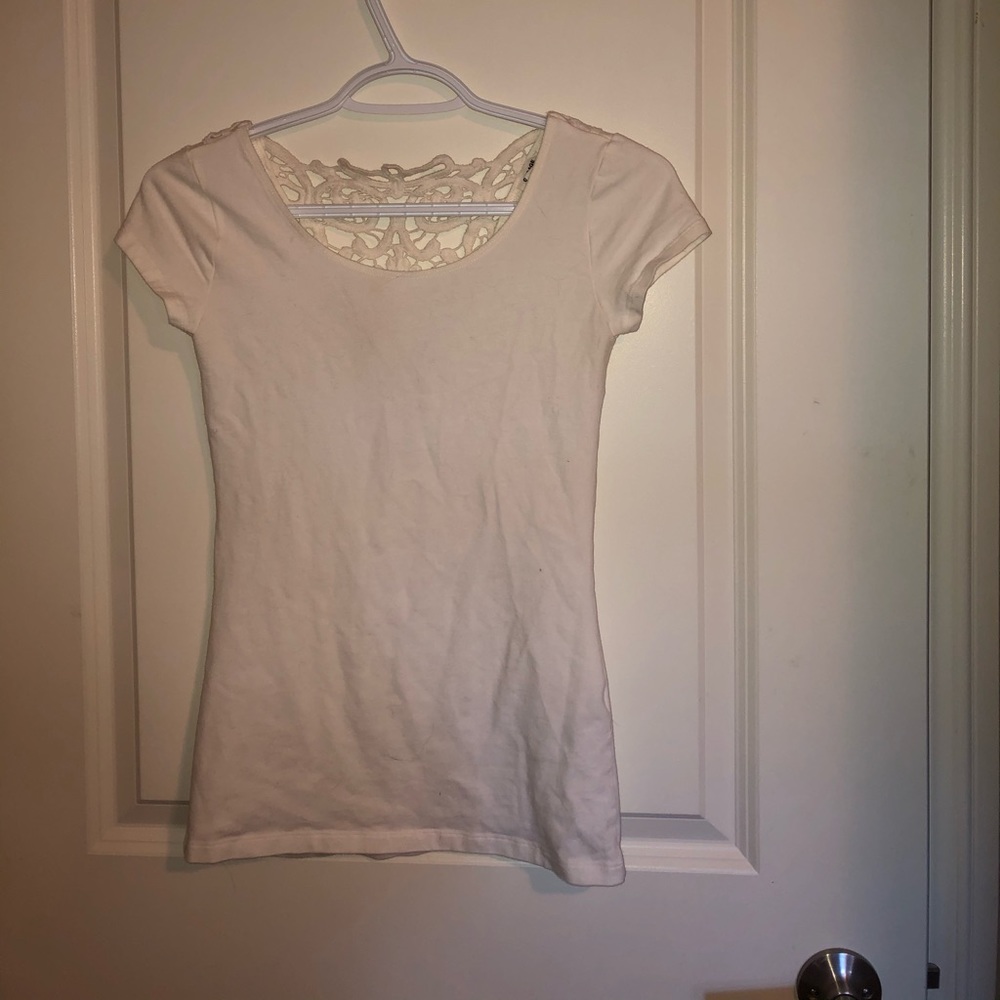 White Garage Shirt